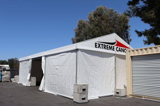 Versatile Industrial Storage Tent With Customizable Length Options Modular Design