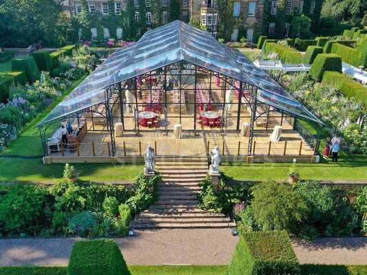 Customization Large Outdoor Event Tent Heavy Duty Transparent Wedding Tent Delicate