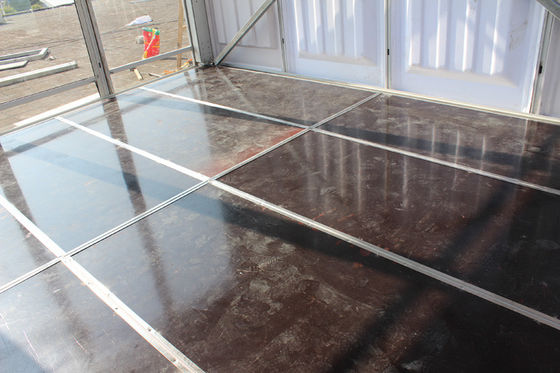 Easy Installation Tent Accessories Marquee Spare Parts Marquee Tent Flooring Wood Grain