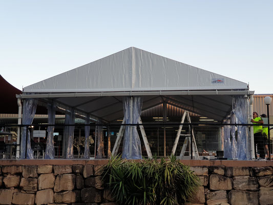 Aluminum Clearspan A Frame Party Marquee Tent With Rain Gutters