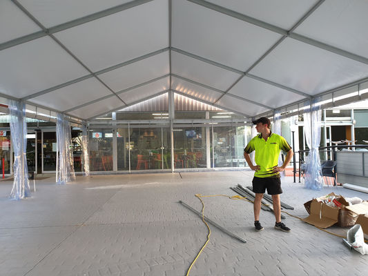 Aluminum Clearspan A Frame Party Marquee Tent With Rain Gutters