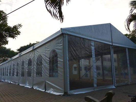 High Capacity Large Party Marquee Tent Weather Resistant With Eave Height 4m