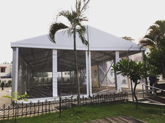 High Capacity Weather Resistant Outdoor Party Marquee Tent Aesthetically Impressive