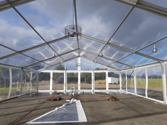 Elegant Big Commercial Tent Outdoor Wedding Marquee Tent Weather Resistance