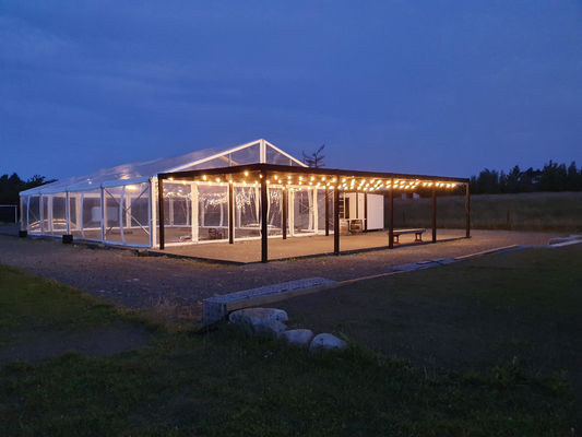 Elegant Big Commercial Tent Outdoor Wedding Marquee Tent Weather Resistance