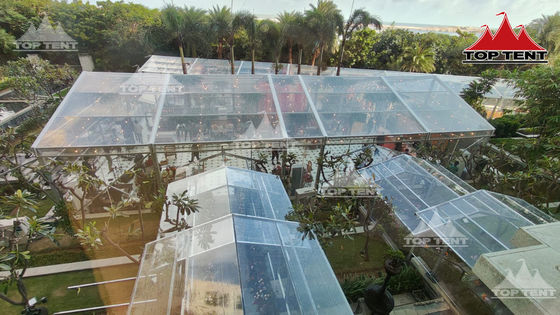 12m A Frame Party Tent Wedding Marquee Tent For 300 Guests With Clear Roof And Walls