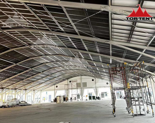 M Series Elegant Curved Top Arcum Tent For Stylish Events And Gatherings