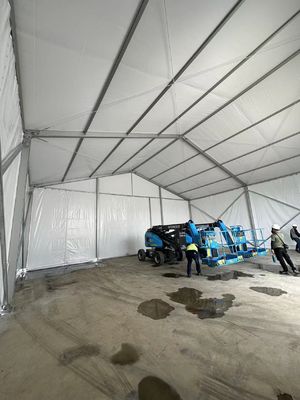 Exquisite Luxury Party Marquee Heavy Duty All Weather Marquee 10m Length
