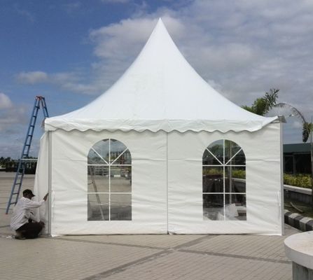 Weatherproof Outdoor Aluminum Pagoda Party Tent With 10 Year Frame Warranty OEM