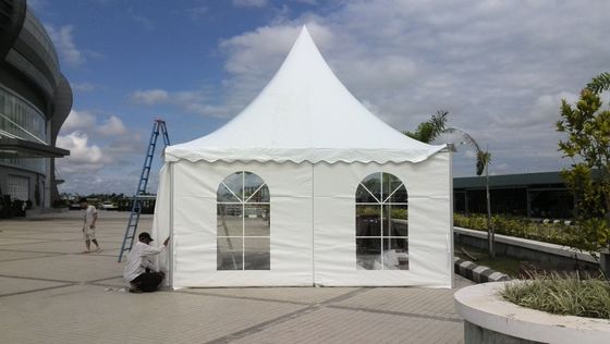 Weatherproof Outdoor Aluminum Pagoda Party Tent With 10 Year Frame Warranty OEM