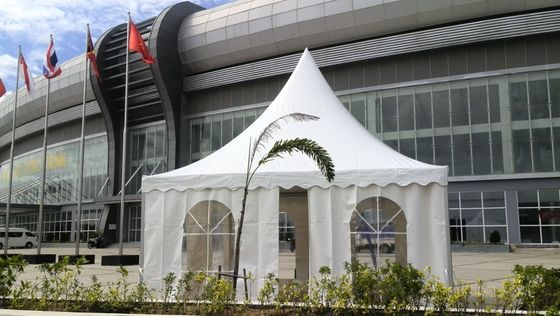 Weatherproof Outdoor Aluminum Pagoda Party Tent With 10 Year Frame Warranty OEM