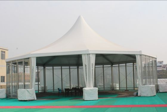 Stylish Gazebo Marquee Tent With Custom PVC Colors And LED Integration For Memorable Events