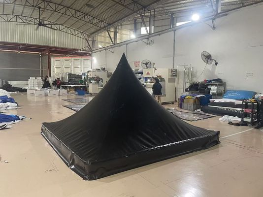 Professional Gazebo Pagoda Tent With Advanced Windproofing And Seamless PVC Walls