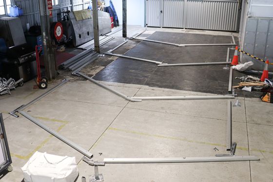 Robust Large Scale Industrial Warehouse Tent Temporary With Clear Span Design