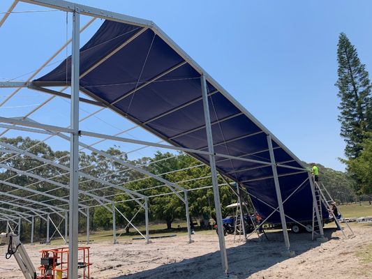 UV Resistant Heavy Duty Industrial Tent For Equipment Storage Solutions Customizable
