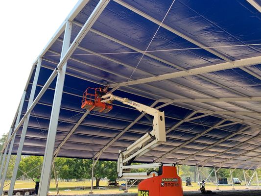 UV Resistant Heavy Duty Industrial Tent For Equipment Storage Solutions Customizable