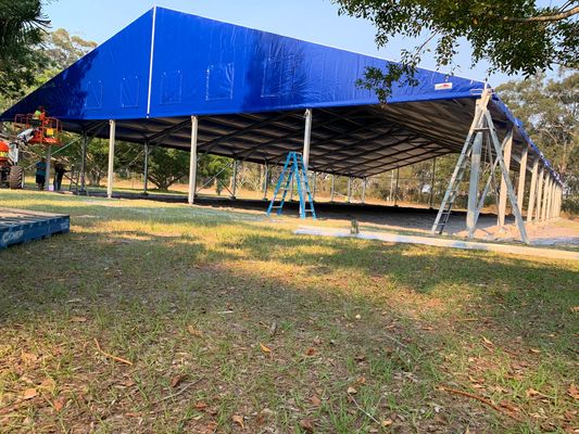 UV Resistant Heavy Duty Industrial Tent For Equipment Storage Solutions Customizable