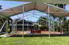Multi Purpose Outside Industrial Storage Tents Quick Installation For Dynamic Storage Needs