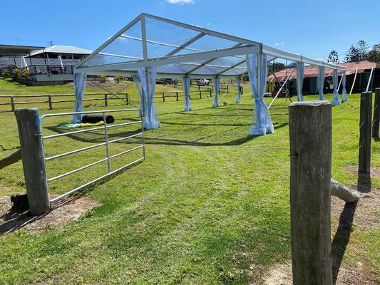 Clearspan Large Heavy Duty Marquee For Corporate Events And Logistics Warehousing