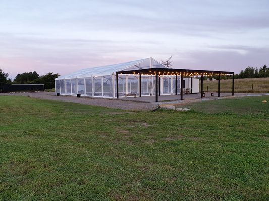 Industrial Grade Clearspan Pvc And Aluminium Marquees For Maximum Protection OEM ODM