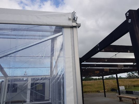 Industrial Grade Clearspan Pvc And Aluminium Marquees For Maximum Protection OEM ODM