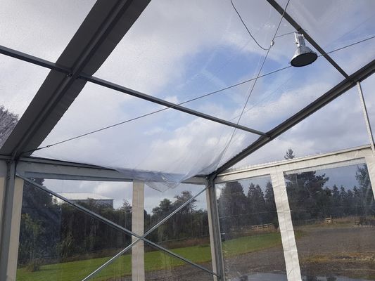 Industrial Grade Clearspan Pvc And Aluminium Marquees For Maximum Protection OEM ODM