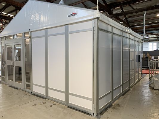 Customization Industrial Storage Tents Portable Construction Tents With Expandable Modules
