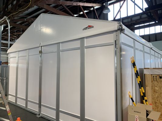 Customization Industrial Storage Tents Portable Construction Tents With Expandable Modules