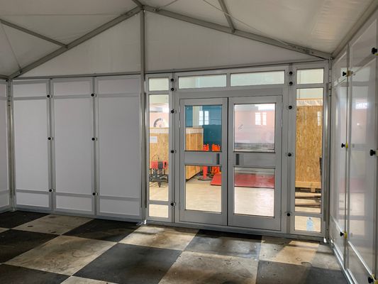 OEM ODM Industrial Storage Tent With High Clearance Eaves For Storing Oversized Machinery