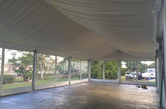 Weatherproof Heavy Duty Marquee Tent Semi Permanent Marquee Structures Customized