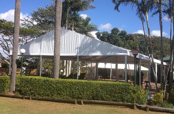 Weatherproof Heavy Duty Marquee Tent Semi Permanent Marquee Structures Customized