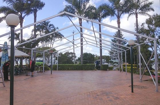 Weatherproof Heavy Duty Marquee Tent Semi Permanent Marquee Structures Customized