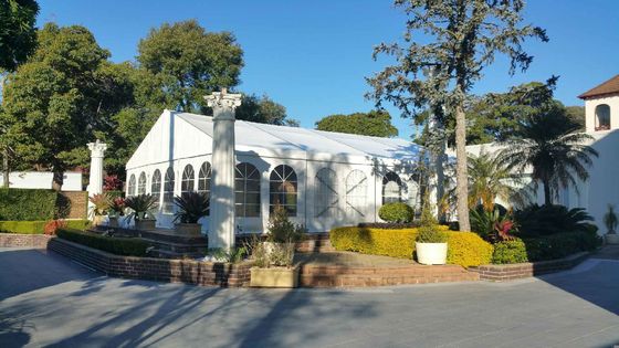Long Lasting Heavy Duty Garden Marquee With Aluminum Frame Customization