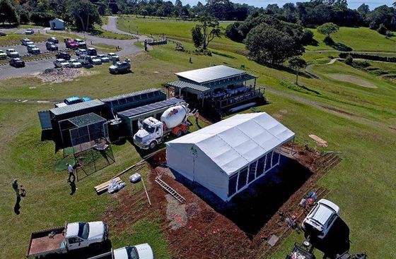 Premium Sport Shelter Large Marquee Tent For Athletic Events Weatherproof Design