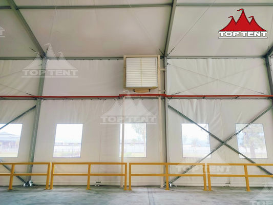 High Capacity Clearspan Outdoor Storage Tent Large Temporary Warehouse Tent