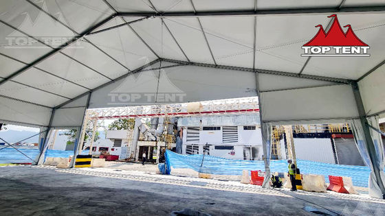 Customizable Industrial Storage Tent With Adjustable Lengths And Enhanced Structural Stability