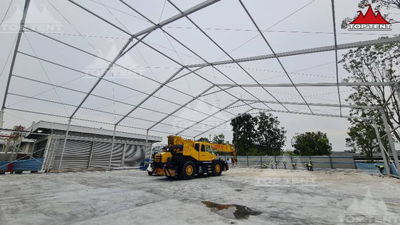 Customizable Industrial Storage Tent With Adjustable Lengths And Enhanced Structural Stability
