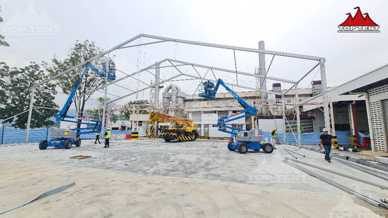 Customizable Industrial Storage Tent With Adjustable Lengths And Enhanced Structural Stability