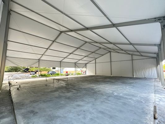 Modular Industrial Outside Storage Tents With Reinforced Aluminum Framework Design