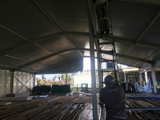 Premium Arcum Outdoor Exhibition Tents With Fireproof Materials For Safety Compliance