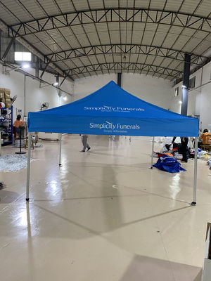 3x3M Folding Easy Pop Up Outdoor Tent Trade Show Portable Gazebo Tent Fireproof