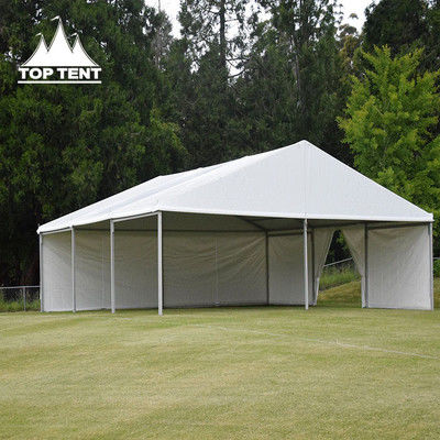 10x21m Aluminum Clear Span Marquee Tent White Top With Open Sides 150 People