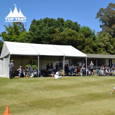 10x21m Aluminum Clear Span Marquee Tent White Top With Open Sides 150 People