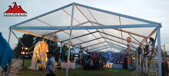 A Frame Clear Top Marquee 200 People Outdoor Event Marquee With Stages