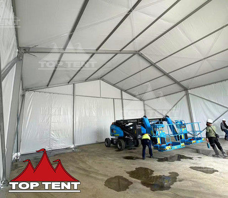 14x14m Large White Marquee With Receptions Available For Personalized Event Atmosphere