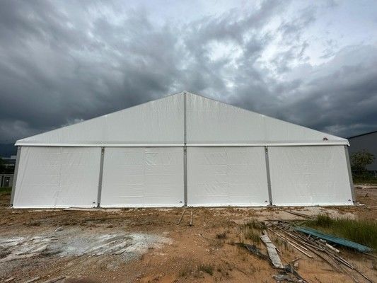 500 Seaters Large Movable Exhibition Marquee Tent Semi Permanent Waterproof
