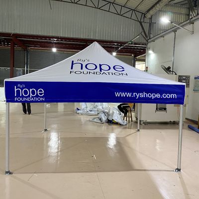 3x3m Folding Tent Pop Up Canopy with sublimation printed artwork