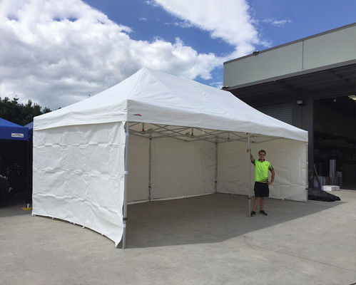 Customizable Food Stall Shelter Canopy Tent Pop Up Trade Show Tents 3x4.5m