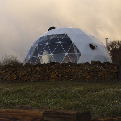 Pop Up Outdoor Geodesic Dome Tent Multi Functional Dome House Tent