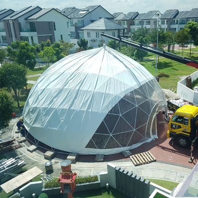 Customization Luxury Hotel Geodesic Dome Glamping Tent Large Wedding Dome Tent